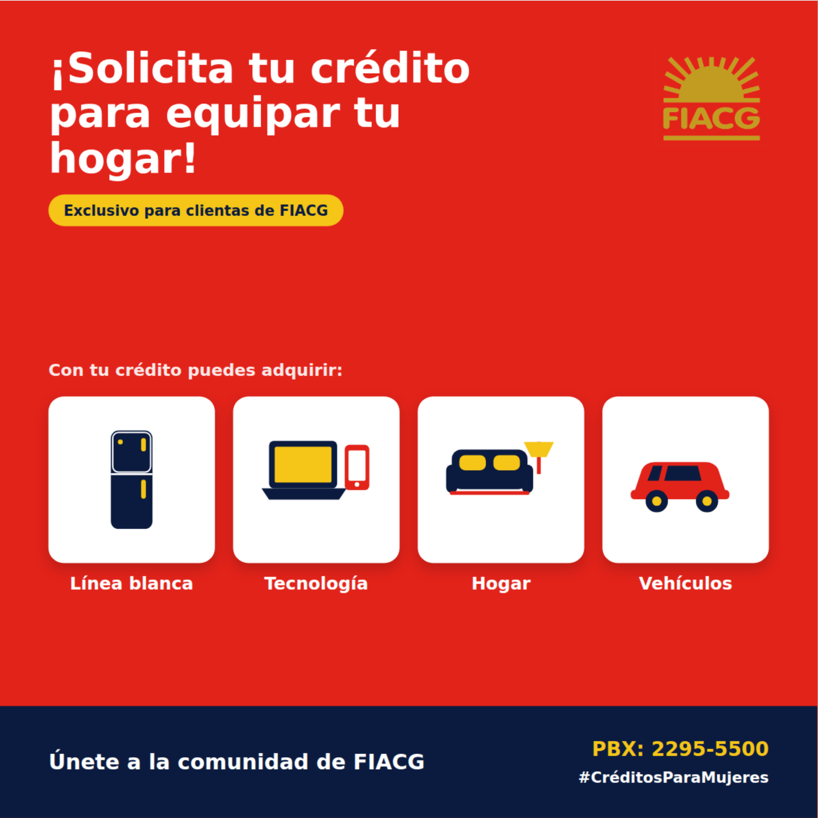 Crédito para Equipar tu Hogar
